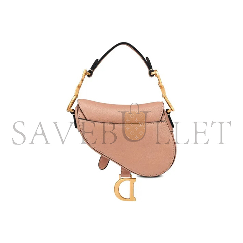 DIOR SMALL SADDLE BAG WITH STRAP S5662CCEH-M49P (17*15*5cm)